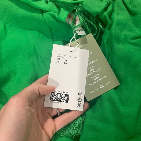 ON HOLD FOR @asharp7143 Green Flounced Dress - Picture 6 of 8